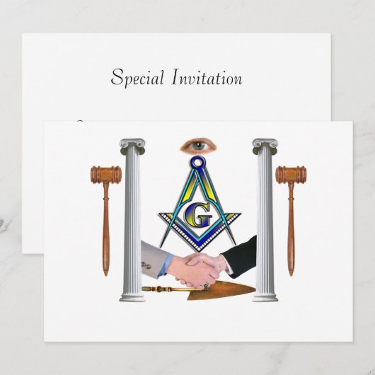 BRUDER-Einladung Einladung (Vorne/Hinten)