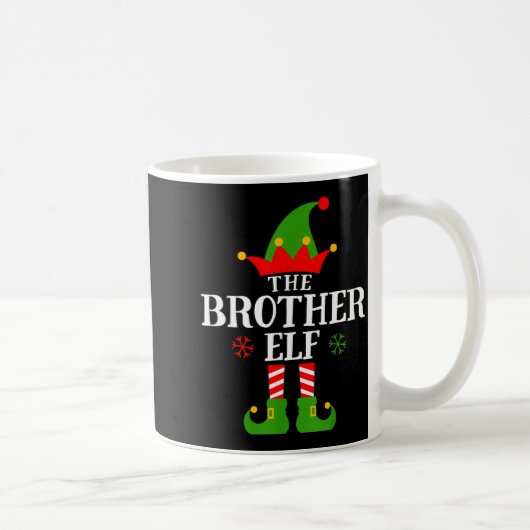 Bruder Elf Lustige passende Familien-Gruppen-Weihn Kaffeetasse (Rechts)