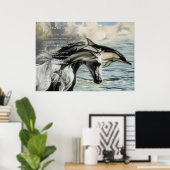 Bruder Erde, Schwester Meer Poster (Heimbüro)