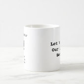 Bruder Eric für Gewerkschaft Präsident Cup Kaffeetasse (Mittel)