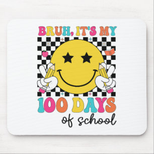 Bruder Es Ist Mein 100 Tage Schultag Jungs 100. Sc Mousepad