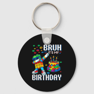 Bruder, es ist mein Geburtstag Master Builder mach Schlüsselanhänger