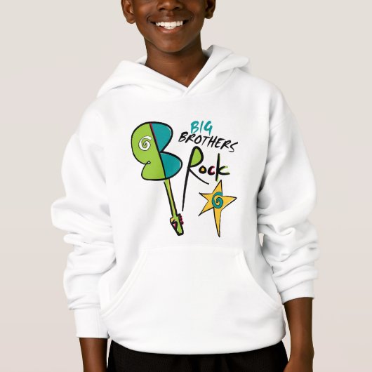 Bruder-Felsen! Hoodie (Vorderseite)