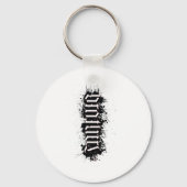 Brüder Forever Ambigram Schlüsselanhänger (Vorderseite)