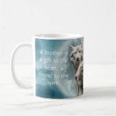 Bruder, Freund des Geistes Kaffeetasse (Links)