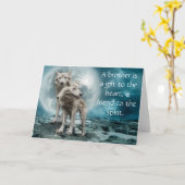 Bruder, Freund des Geistes Karte (Gelbe Blume)