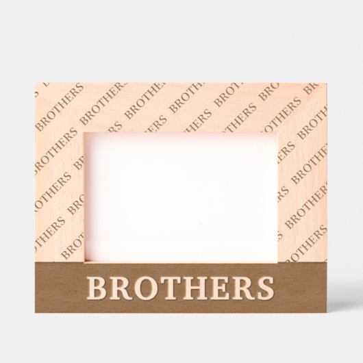 Brüder Geätzte Rahmen (Vorderseite)