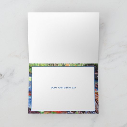 Bruder Geburtsdatum Personalisierung Name Karte (Innenseite)