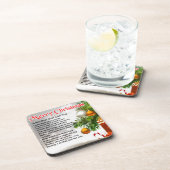 Bruder-Gedicht - Weihnachtsentwurf Untersetzer (Rechte Seite)