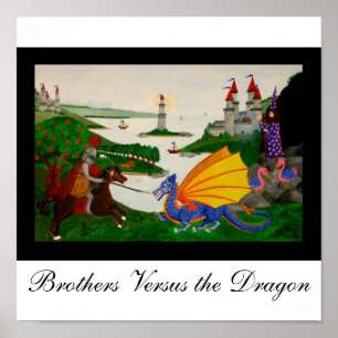 Brüder gegen Drachen Poster