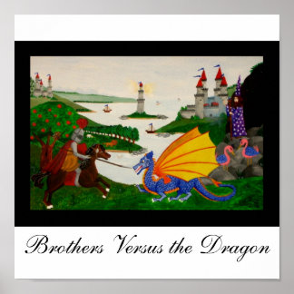 Brüder gegen Drachen Poster