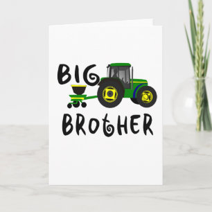 Bruder-Geschenk für Traktor-liebevolle Ankündigung