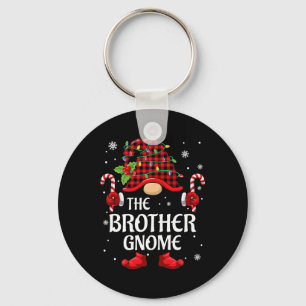 Bruder-Gnom-passende Weihnachts-Pyjamas für die Fa Schlüsselanhänger
