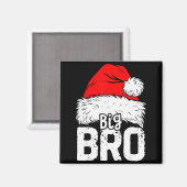 Bruder großer Weihnachtsmann Weihnachten Familie p Magnet (Vorderseite/Rückseite)
