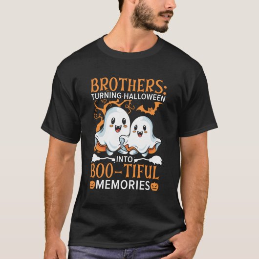 Bruder Halloween Trick oder behandeln Big Bro Gesc T-Shirt (Vorderseite)