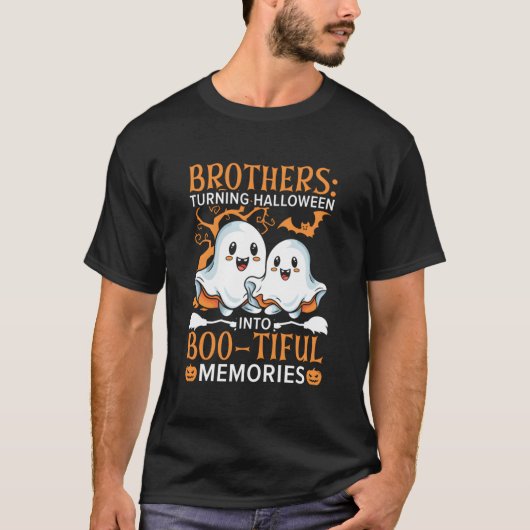 Bruder Halloween Trick oder behandeln Big Bro Gesc T-Shirt (Vorderseite)