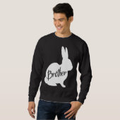 Bruder Hase Rabbit Ostern Sweatshirt (Vorne ganz)