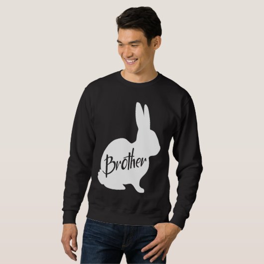 Bruder Hase Rabbit Ostern Sweatshirt (Vorne ganz)