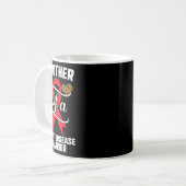 Bruder Herzkrankheit Bewusstsein Leopard Büffel Pl Kaffeetasse (Vorderseite Links)