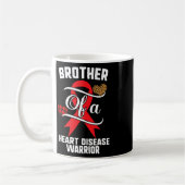Bruder Herzkrankheit Bewusstsein Leopard Büffel Pl Kaffeetasse (Links)
