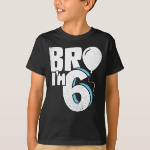 Bruder, ich bin 6 - Sechsjähriger Geburtstag T-Shirt