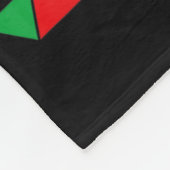 Bruder, ich bin Schwarze Geschichte Afrika Karte M Fleecedecke (Ecke)