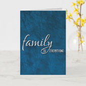 Bruder im Gesetz Birthday Blue Leather Karte (Gelbe Blume)