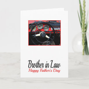 Bruder im Gesetz glücklicher Vater Tag Karte