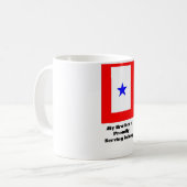 Bruder im Irak Kaffeetasse (Vorderseite Links)