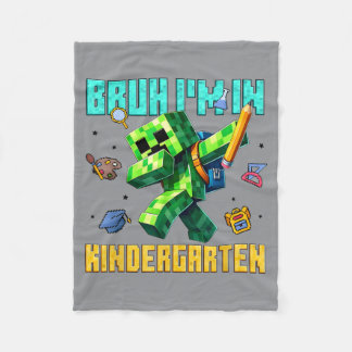 Bruder im Kindergarten Dabbing Kids Gamer Zurück z Fleecedecke