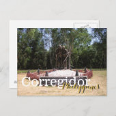 Brüder im Rüstungskorridor Bataan Philippinen Postkarte (Vorne/Hinten)