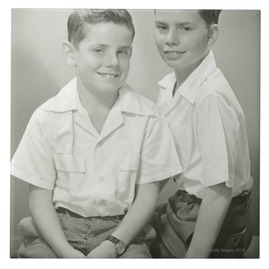 Brüder im Studio Fliese (Vorderseite)