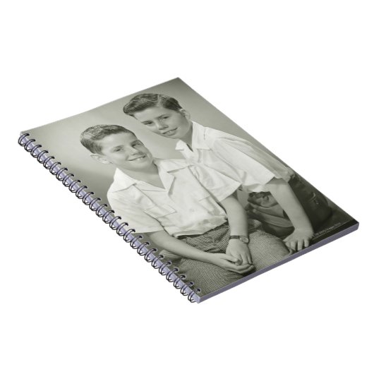 Brüder im Studio Notizblock (Rechte Seite)