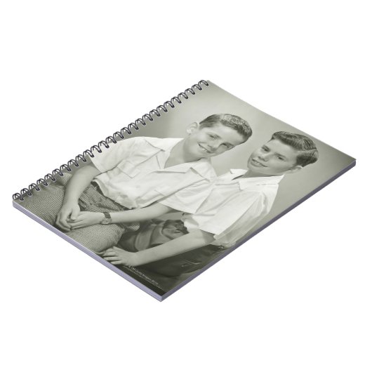 Brüder im Studio Notizblock (Linke Seite)