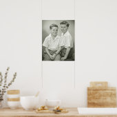 Brüder im Studio Poster (Küche)
