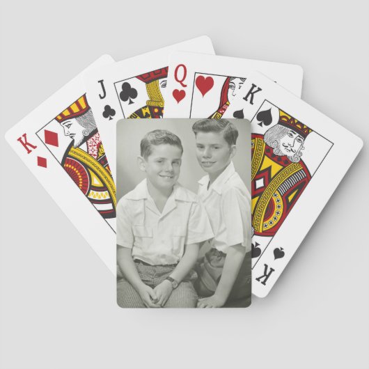 Brüder im Studio Spielkarten (Rückseite)