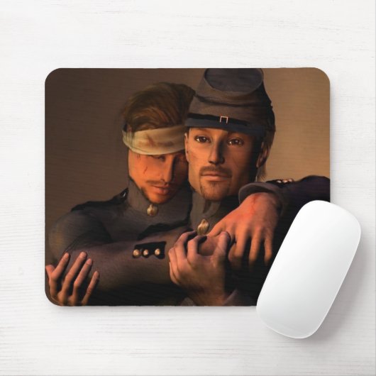 Brüder in den Armen Mousepad (Mit Mouse)