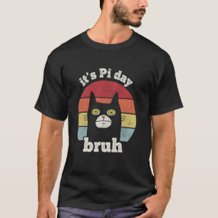 Bruder ist Pi-Tag Mathelehrer Pi lustige Katze 3.1 T-Shirt