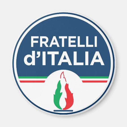 Brüder Italiens (Italienisch: Fratelli d'Italia, F Magnet (Vorne)