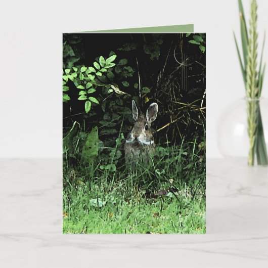 Bruder-Kaninchen Karte (Vorderseite)