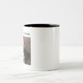 Bruder kann ich einige Schleifen haben Zweifarbige Tasse (Mittel)