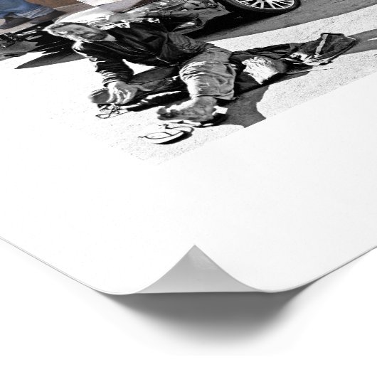 Bruder, kannst du mir einen Dreck ersparen? Poster (Ecke)