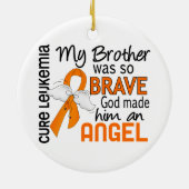 Bruder-Leukämie des Engels-2 Keramikornament (Hinten)