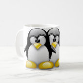 BRÜDER LINUXS TUX KAFFEETASSE (Vorderseite Links)