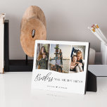 Brüder machen die besten Freunde 3 Foto Keepake Fotoplatte<br><div class="desc">Ein besonderes, unvergessliches Geschenk für Geschwister mit mehreren Fotos. Das Design verfügt über ein 3-Foto-Rasterlayout, mit dem Sie Ihre eigenen Fotos anzeigen können. "Brüder machen die besten Freunde" wird in stilvoller Typografie gezeigt. Schicken Sie sich und Ihren Geschwistern ein unvergessliches und besonderes Geschenk, das Sie beide für immer lieben. Hinweis:...</div>