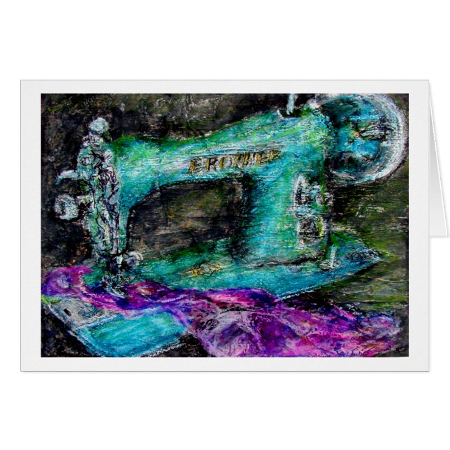 Bruder-Maschinenkarte (Vorderseite (Horizontal))