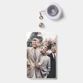 Brüder mit Präsident John Kennedy im Weißen Haus Ausweis (Vorderseite mit Ausziehbar)