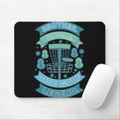 Bruder Onkel Disc Golf Legende Nner  Mousepad (Mit Mouse)