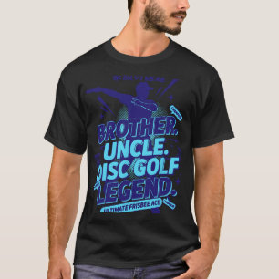 Bruder Onkel Disc Golf Legende Ultimate Frisbee As T-Shirt