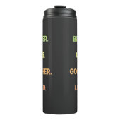 Bruder Onkel Godvater Legende seit Jahr Thermosbecher (Vorderseite)